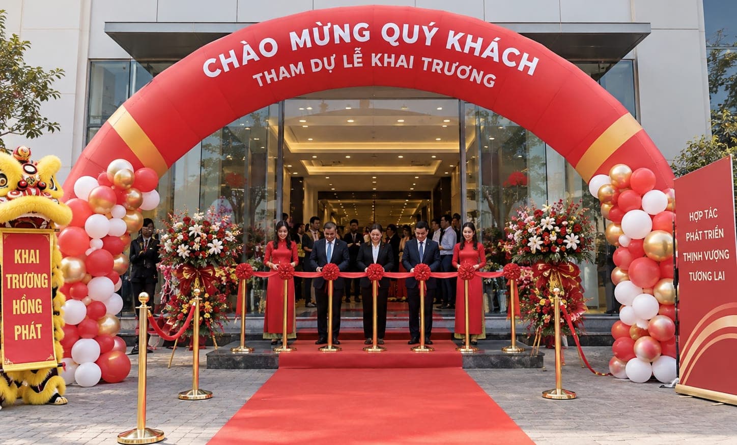 Cổng chào Khai trương / Khánh thành