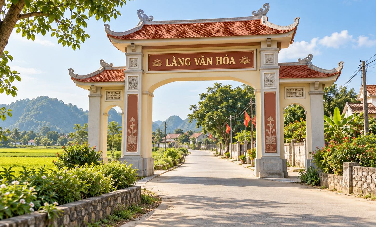 Cổng chào Làng văn hóa / Nông thôn mới