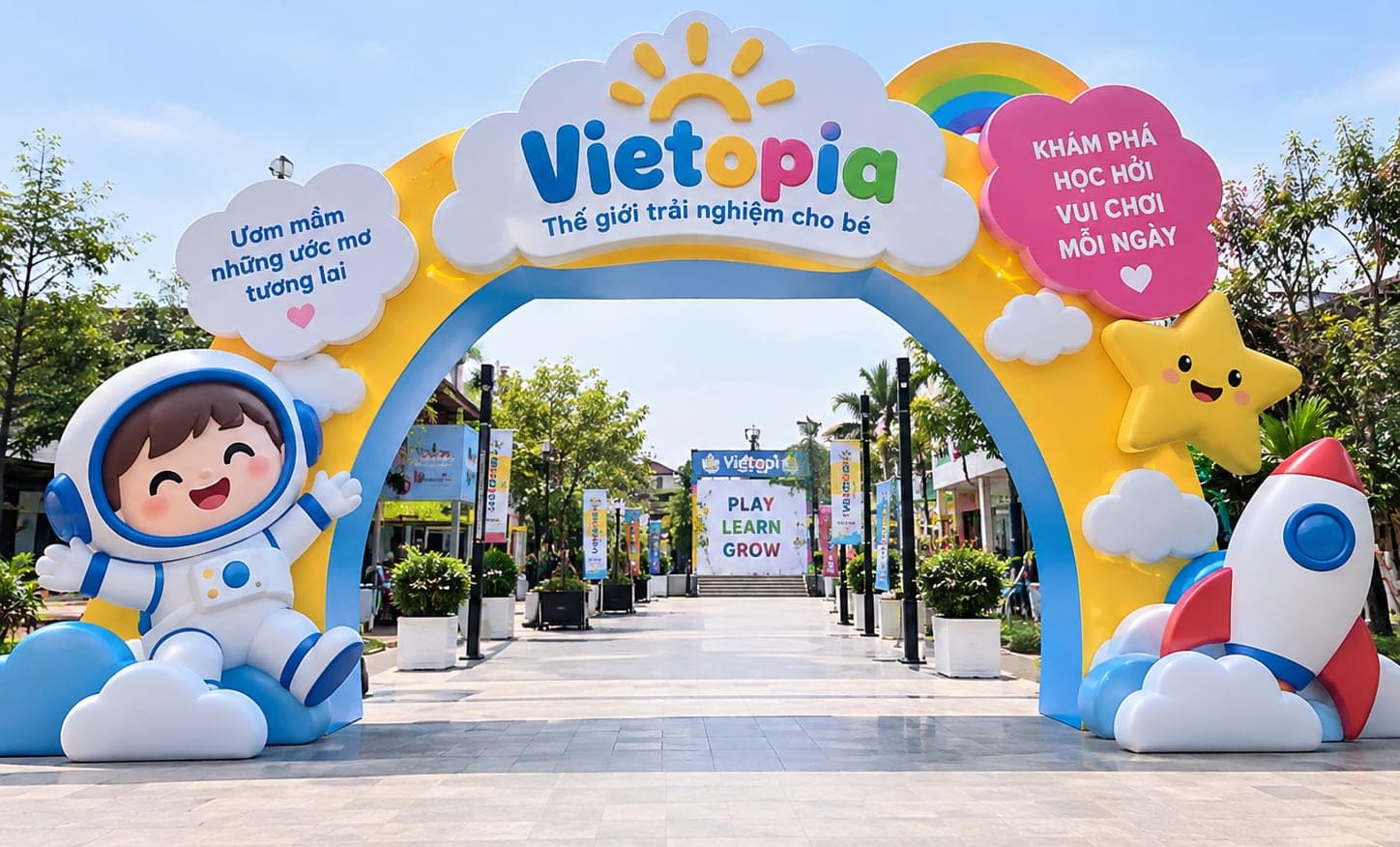 Cổng chào Mô hình 3D (Xốp / Format / Fiberglass)